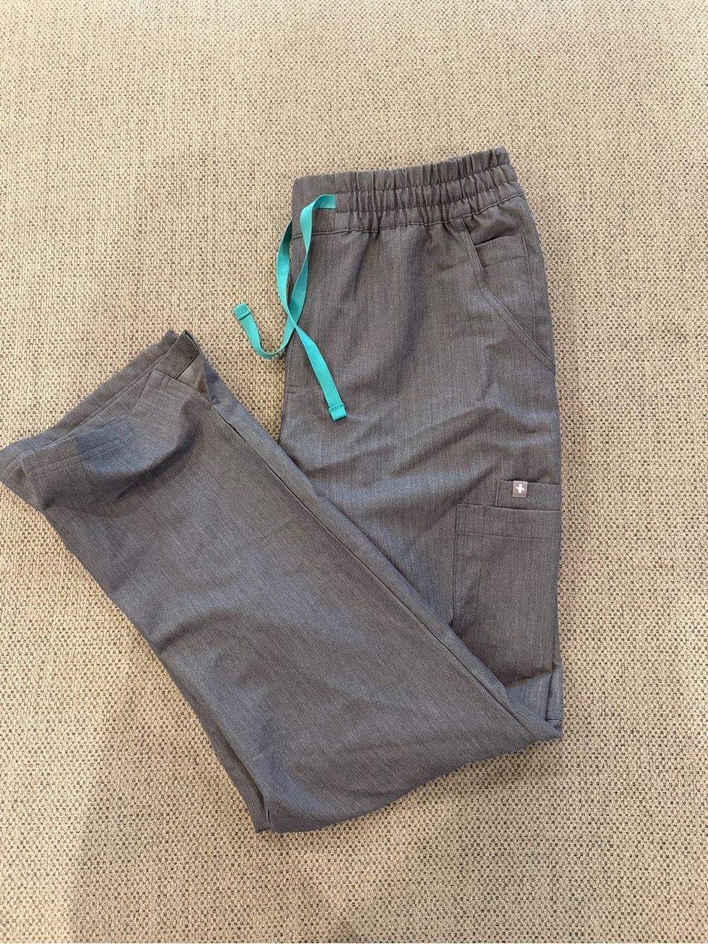 Figs Dowa Graphite Straight Leg Pants